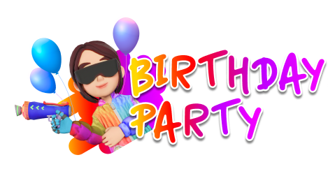 Urodzinowa zabawa — grafika
